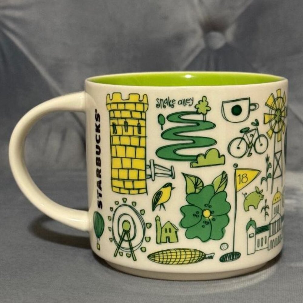 Starbucks Iowa Been There Series Ceramic Coffee Mug, 14 Oz - Picture 3 of 6